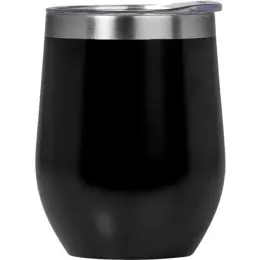 Serendipio Sheridan Stainless Steel Vacuum Tumbler Black